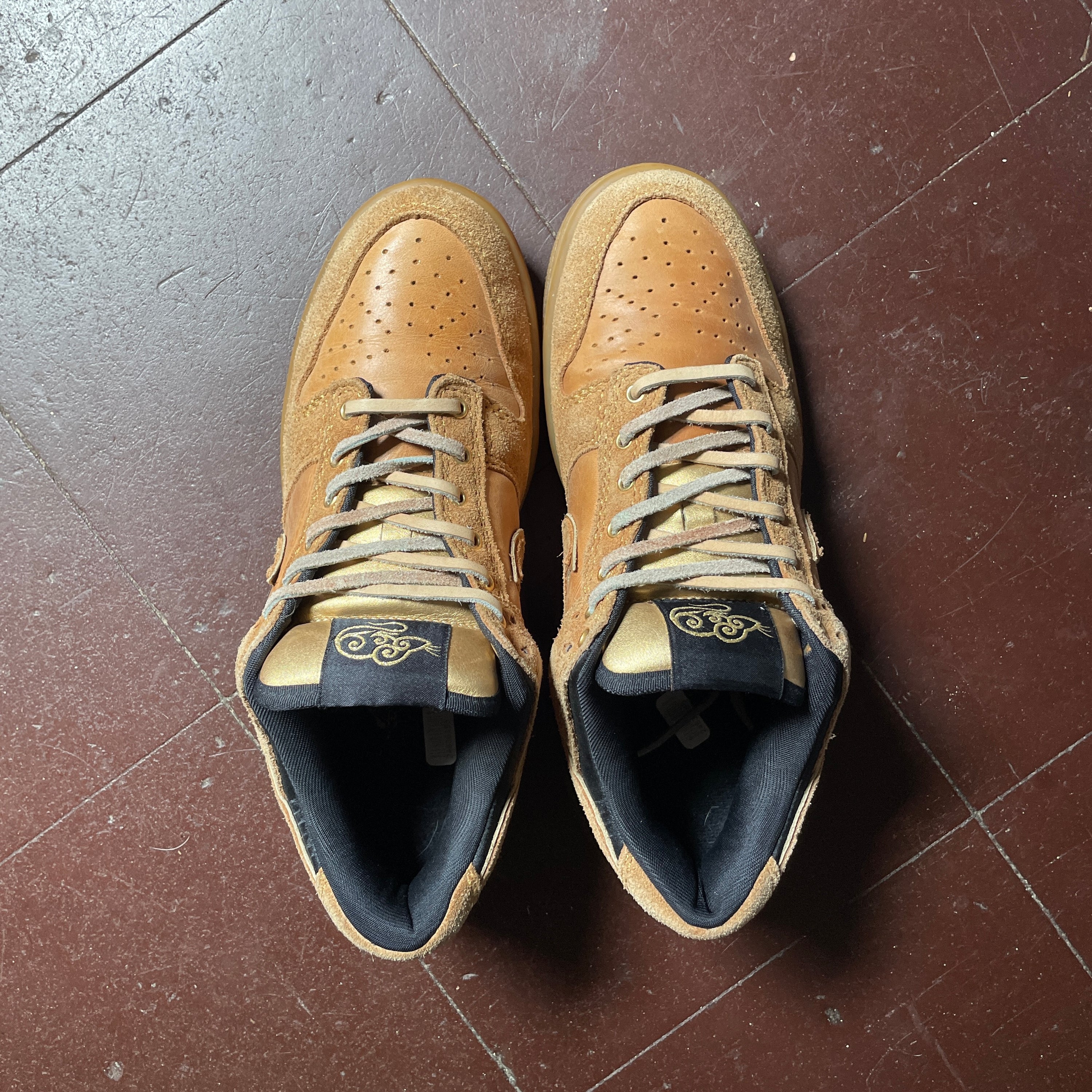 US 8.5 - NIKE DUNK LOW EMB MADE IN BRAZIL "JUN MATSUI" [2008]