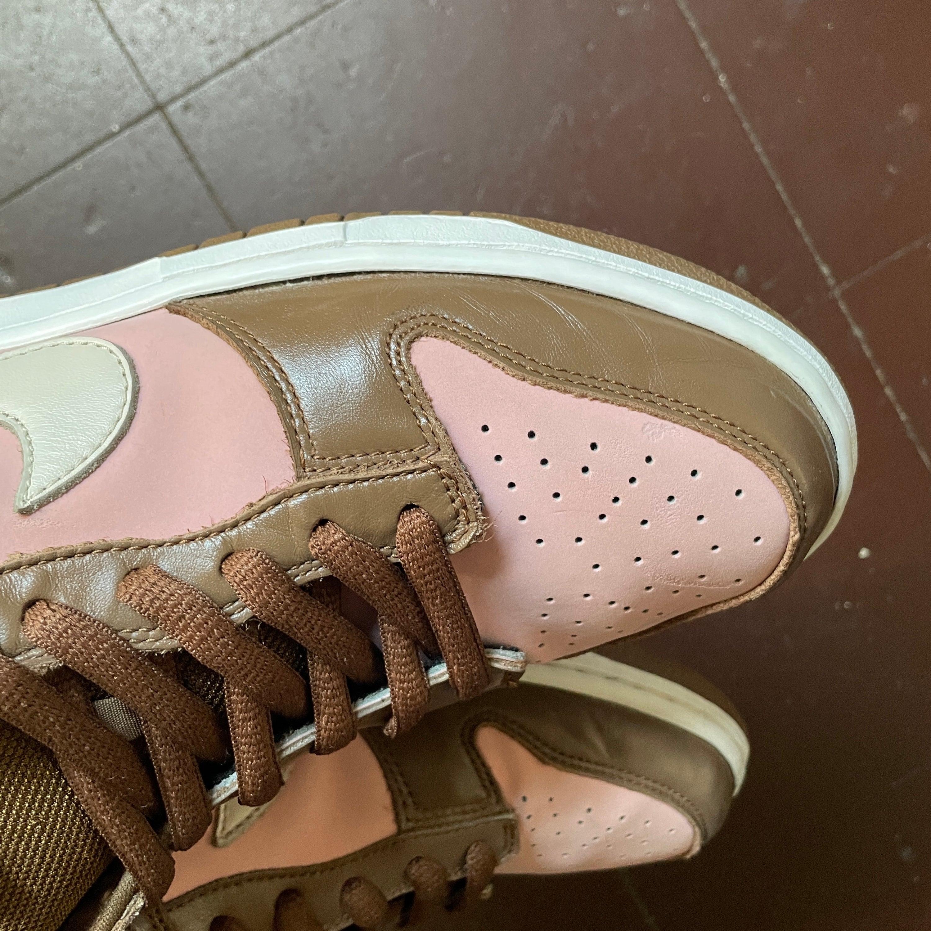 US 10 - NIKE DUNK LOW PRO SB x STUSSY "SHY PINK CHERRY" [2005]