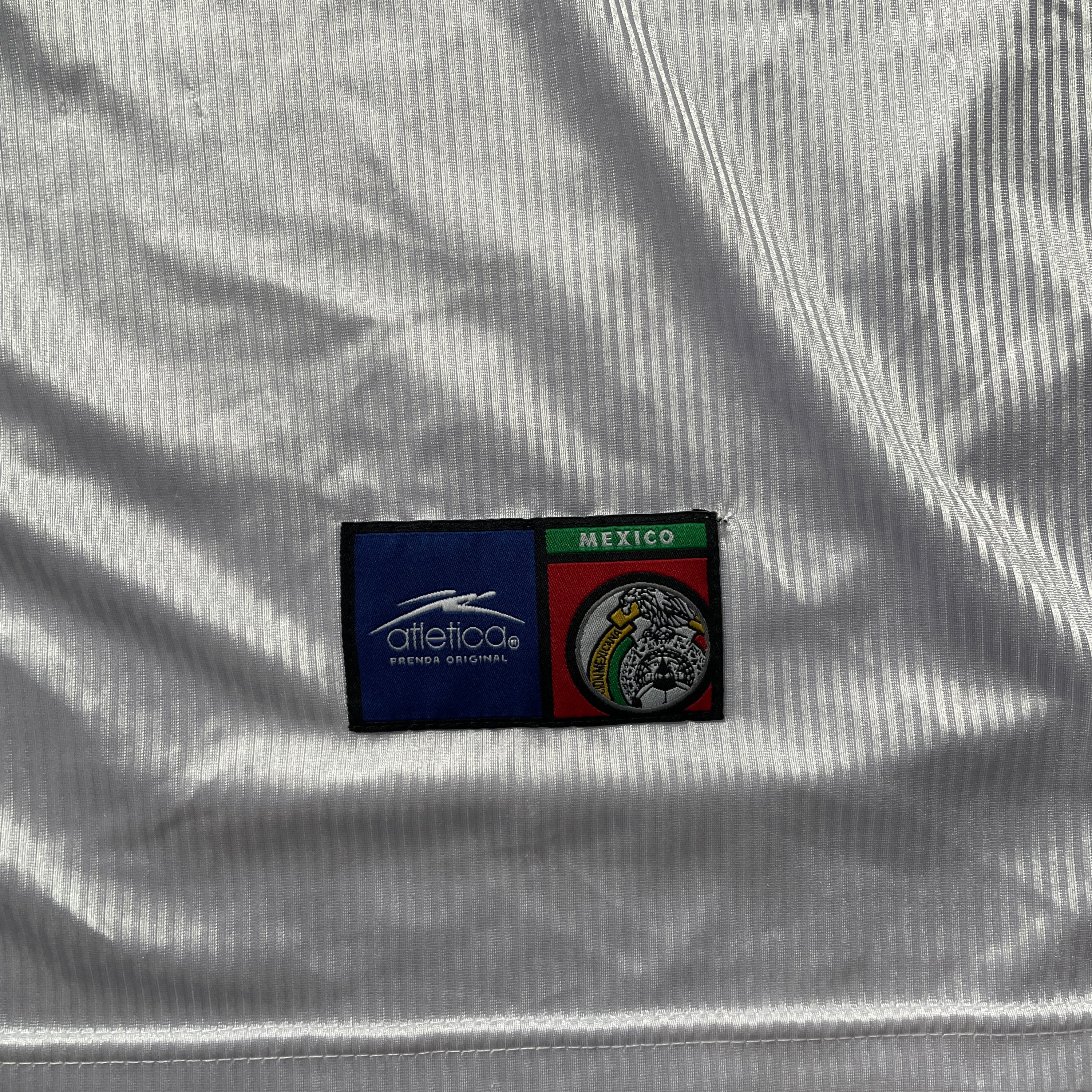 US M - ATLETICA MEXICO SOCCER JERSEY "WHITE RED" [2000]