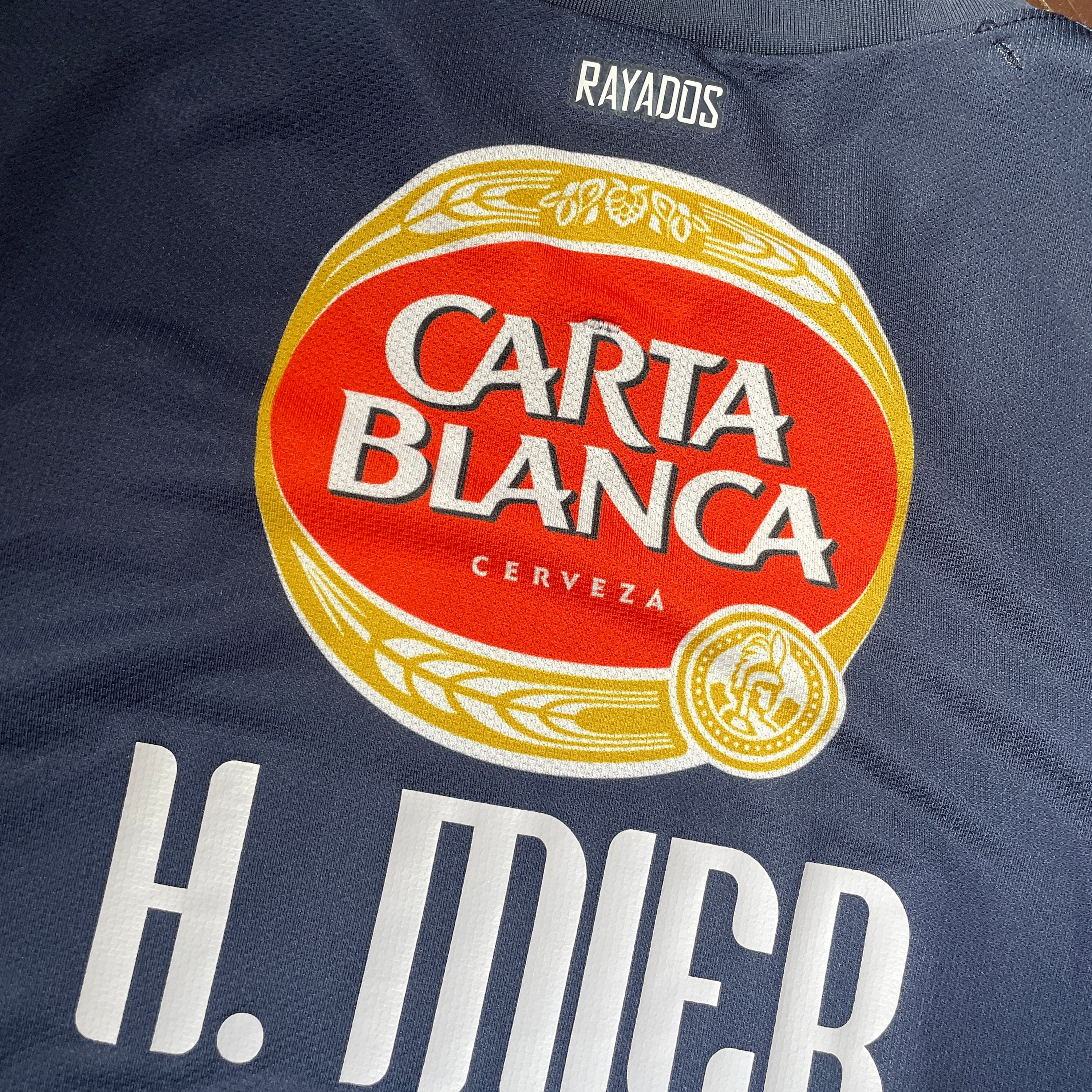US S - NIKE RAYADOS DE MONTERREY SOCCER JERSEY "HIRAM MIER" [2013]