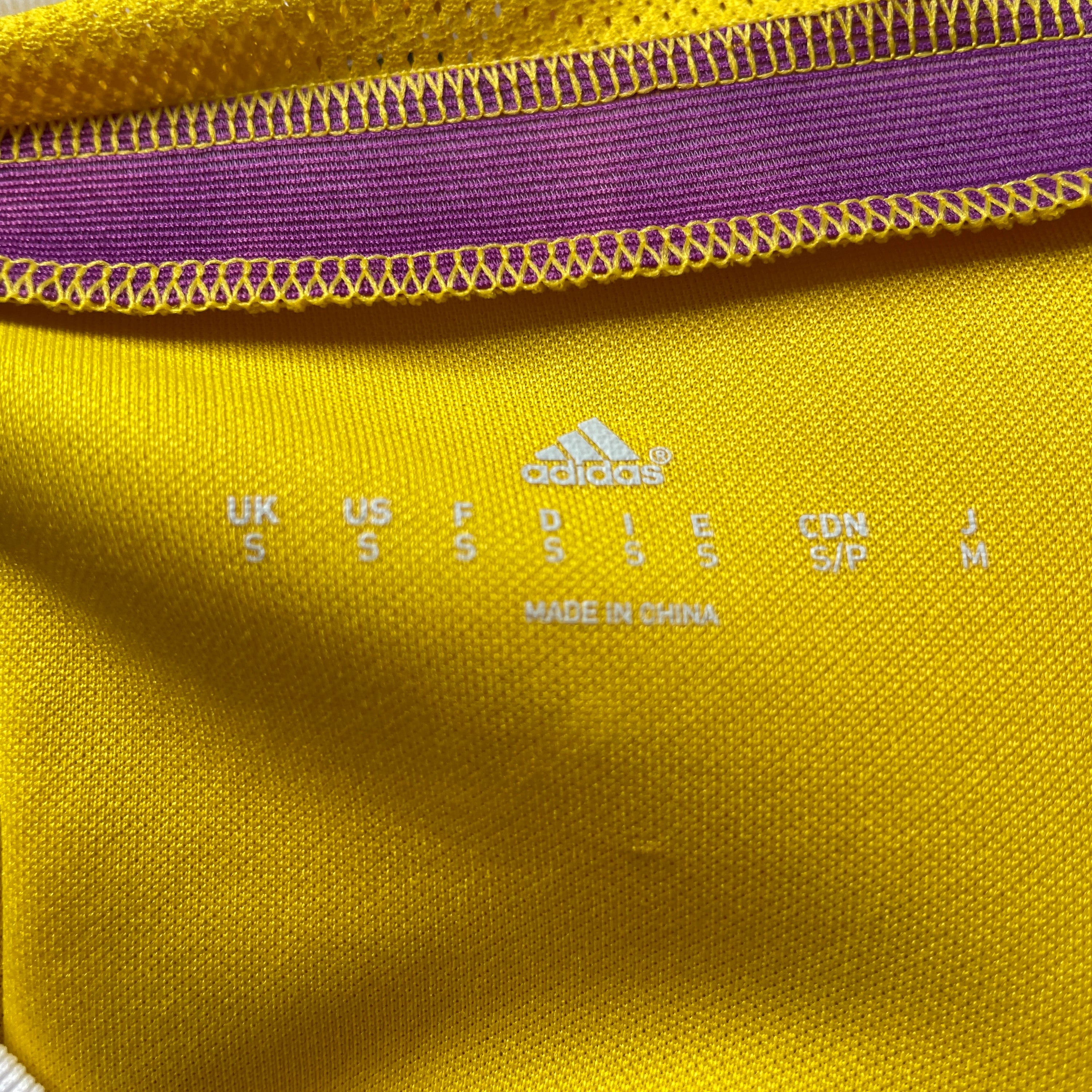 US S - ADIDAS MEXICO SOCCER JERSEY WORLD CUP GK "OCHOA YELLOW" [2014]