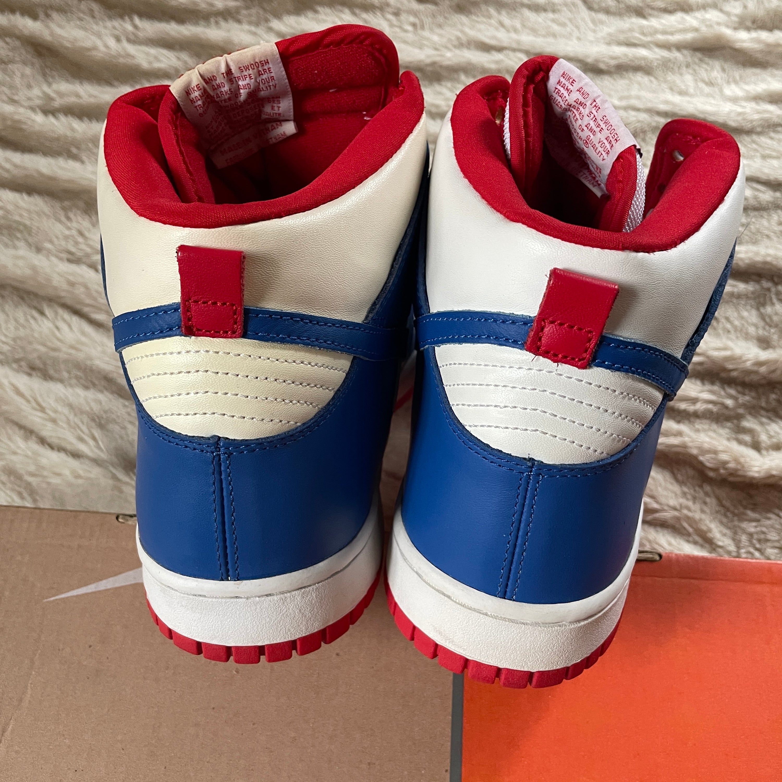 US 12 - NIKE DUNK HIGH EURO "BLUE SPORT RED" [2003]