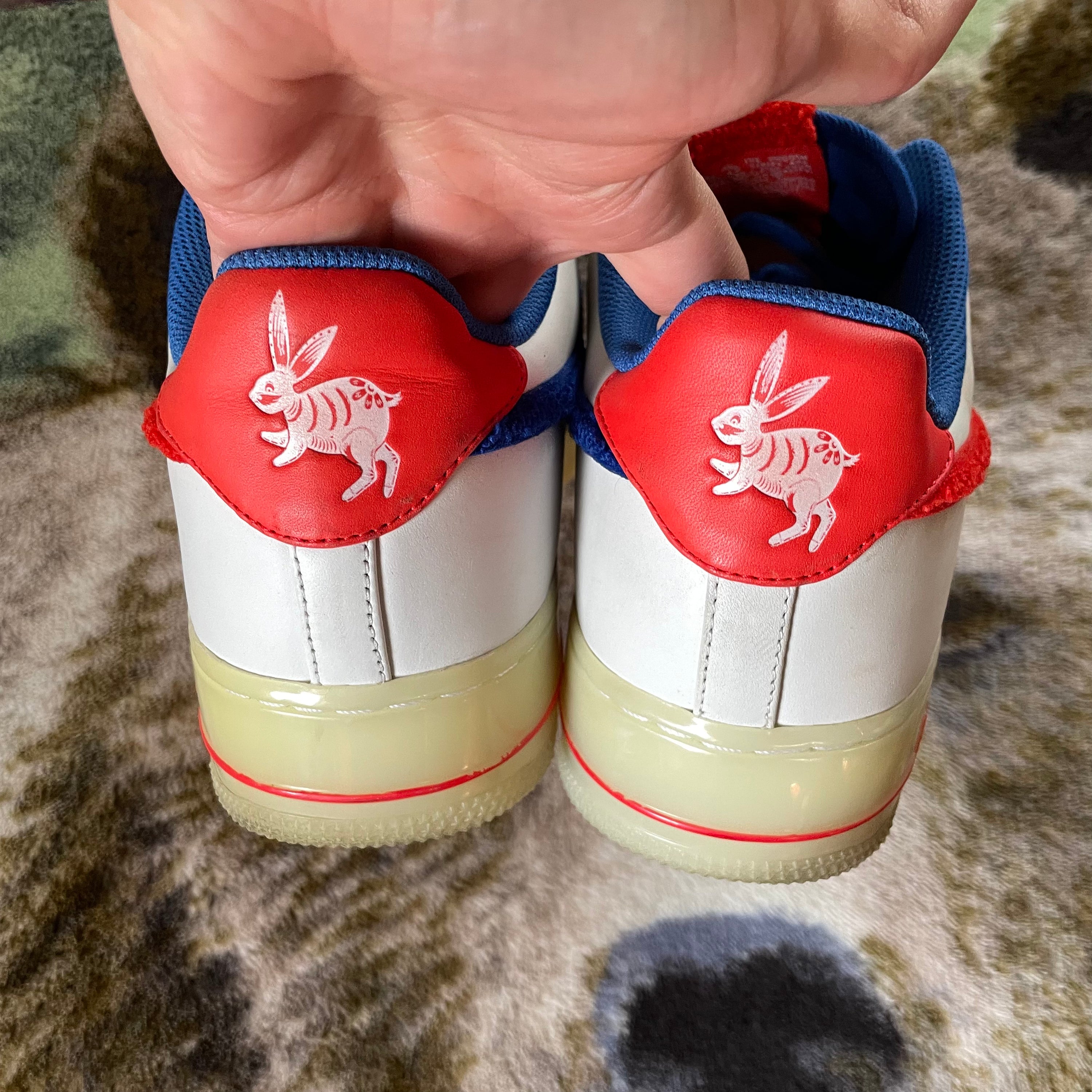 US 13 - NIKE AIR FORCE 1 LOW SUPREME "YEAR OF THE RABBIT" [2010]
