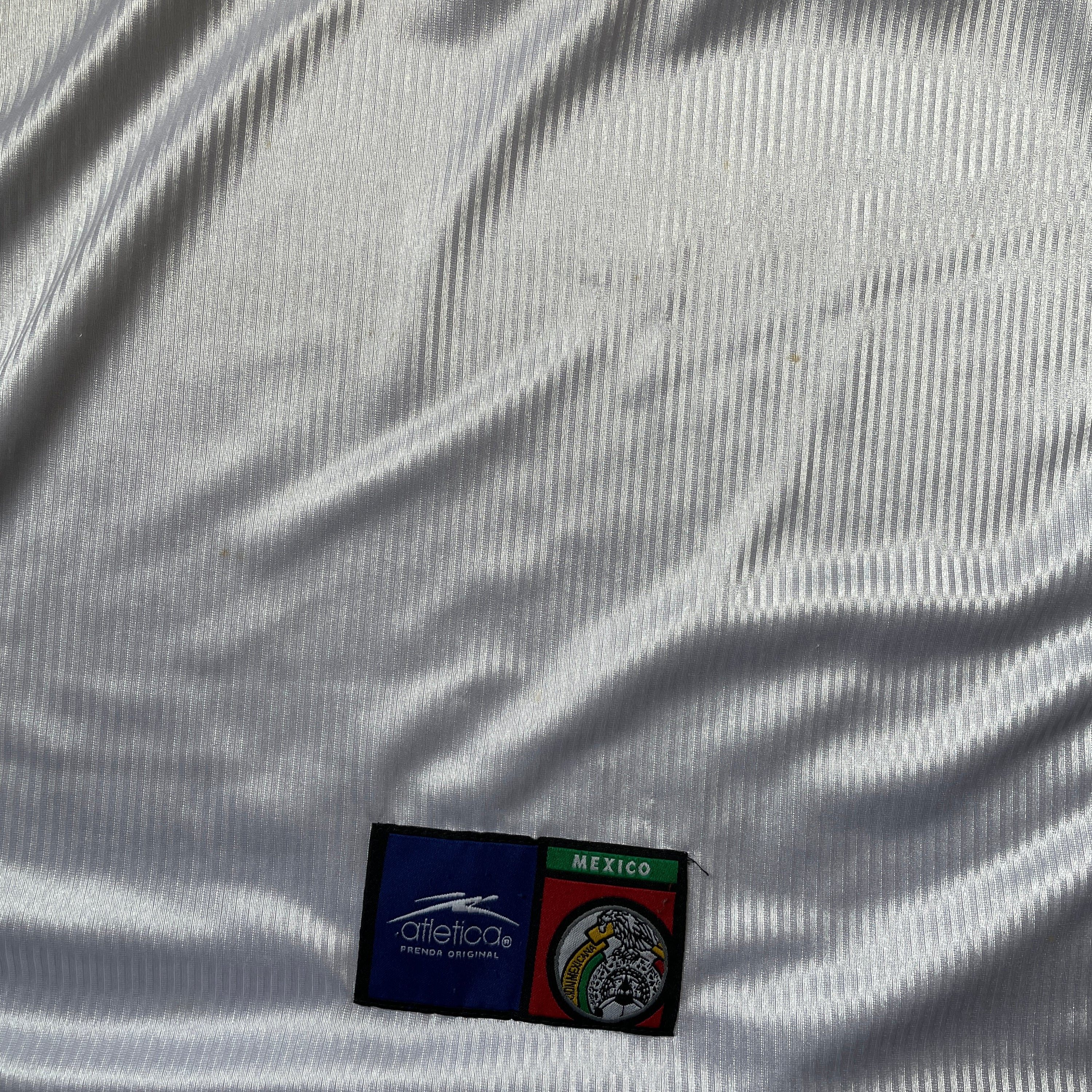 US S - ATLETICA MEXICO SOCCER JERSEY "WHITE BLACK" [2000]