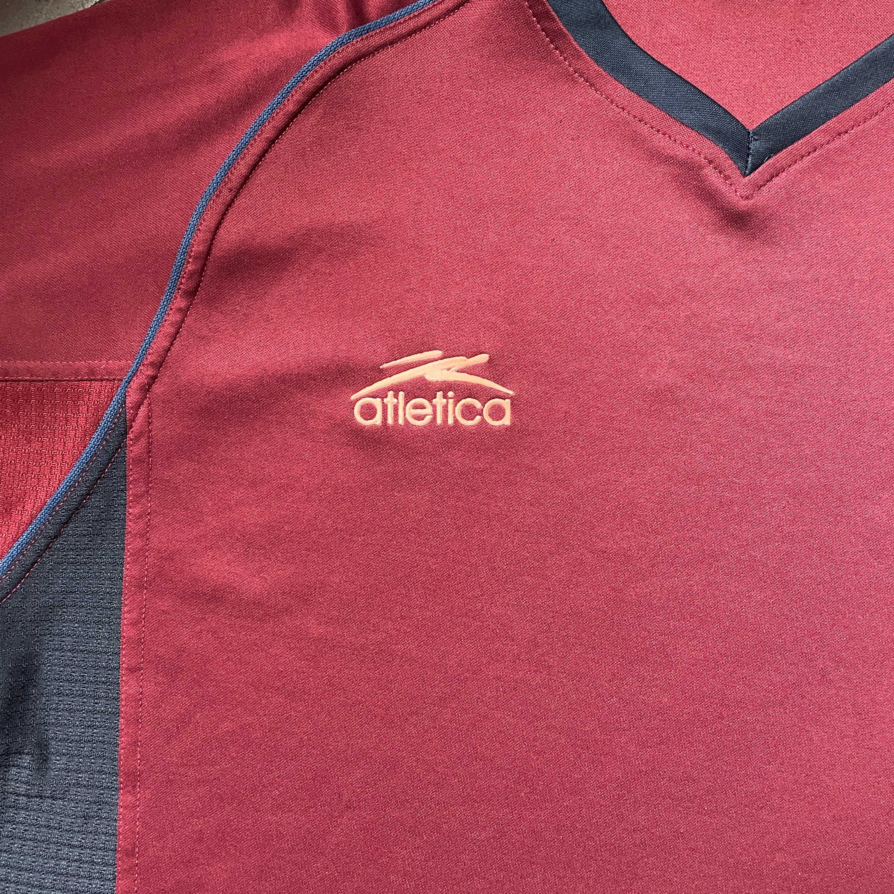 US L - ATLETICA MEXICO SOCCER JERSEY "BURGUNDY VINO" [2000]