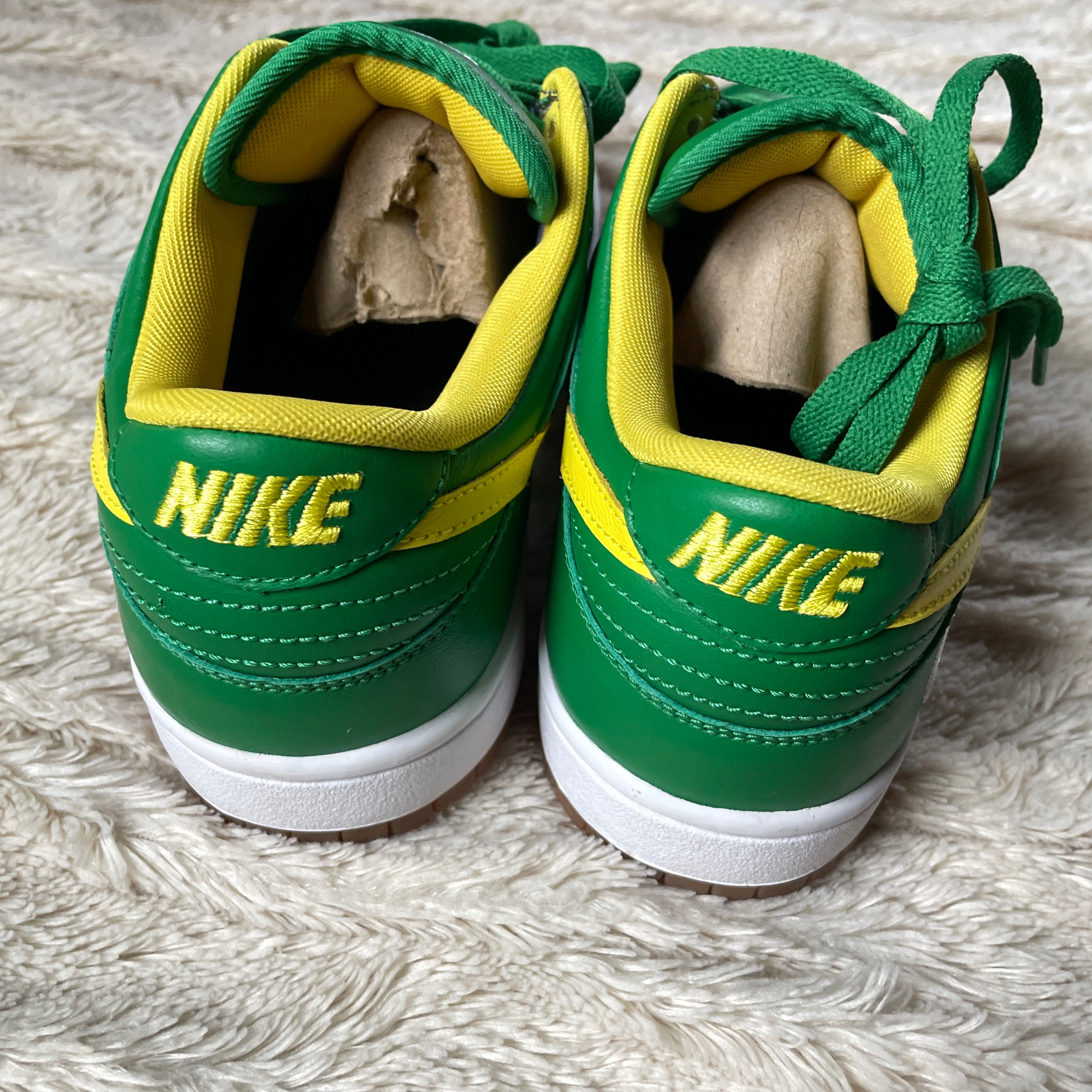 US 9.5 - NIKE DUNK LOW ID COLLEGE PACK "OREGON GREEN" [2017]