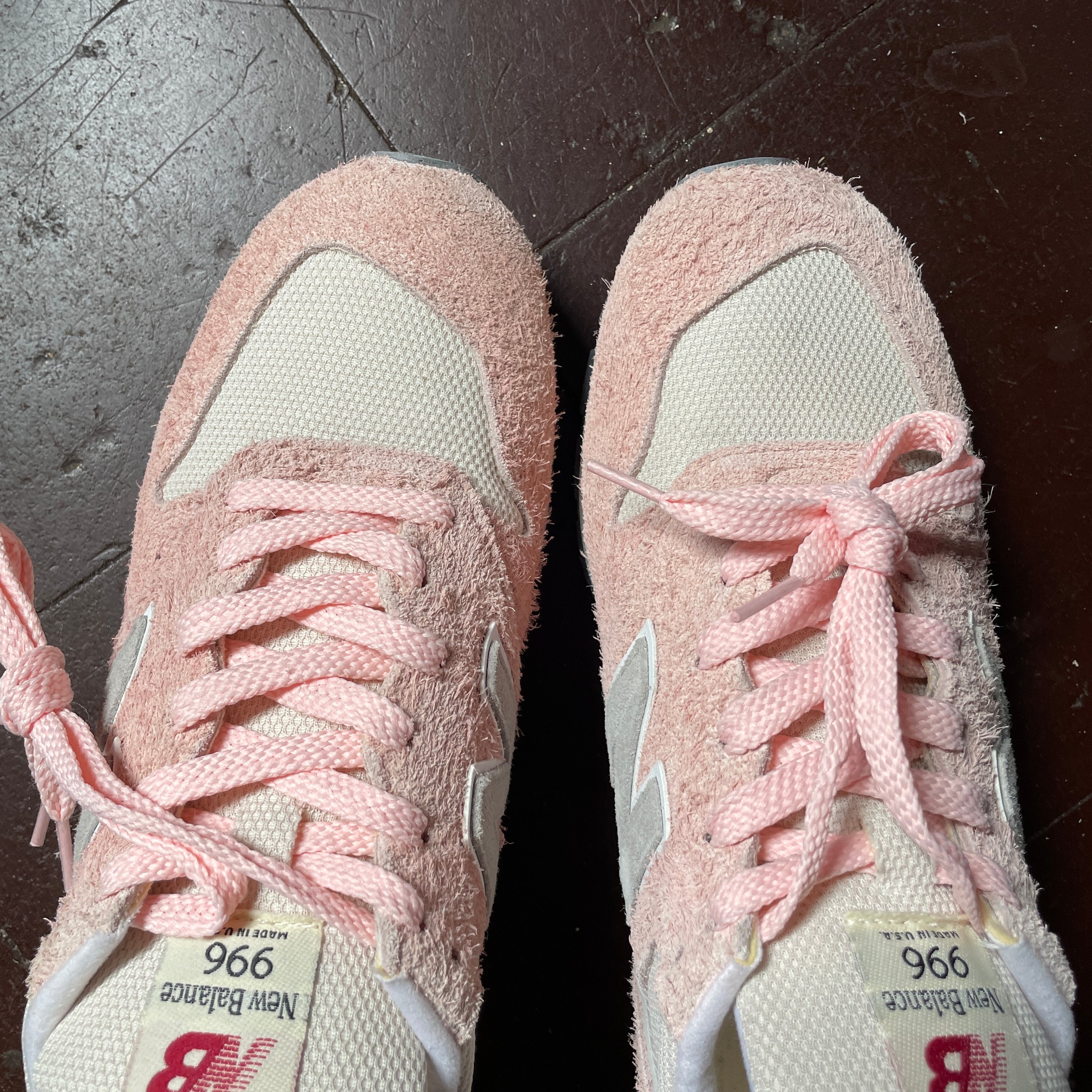 US 11.5 - NEW BALANCE 996 x TEDDY SANTIS "PINK" [2020]
