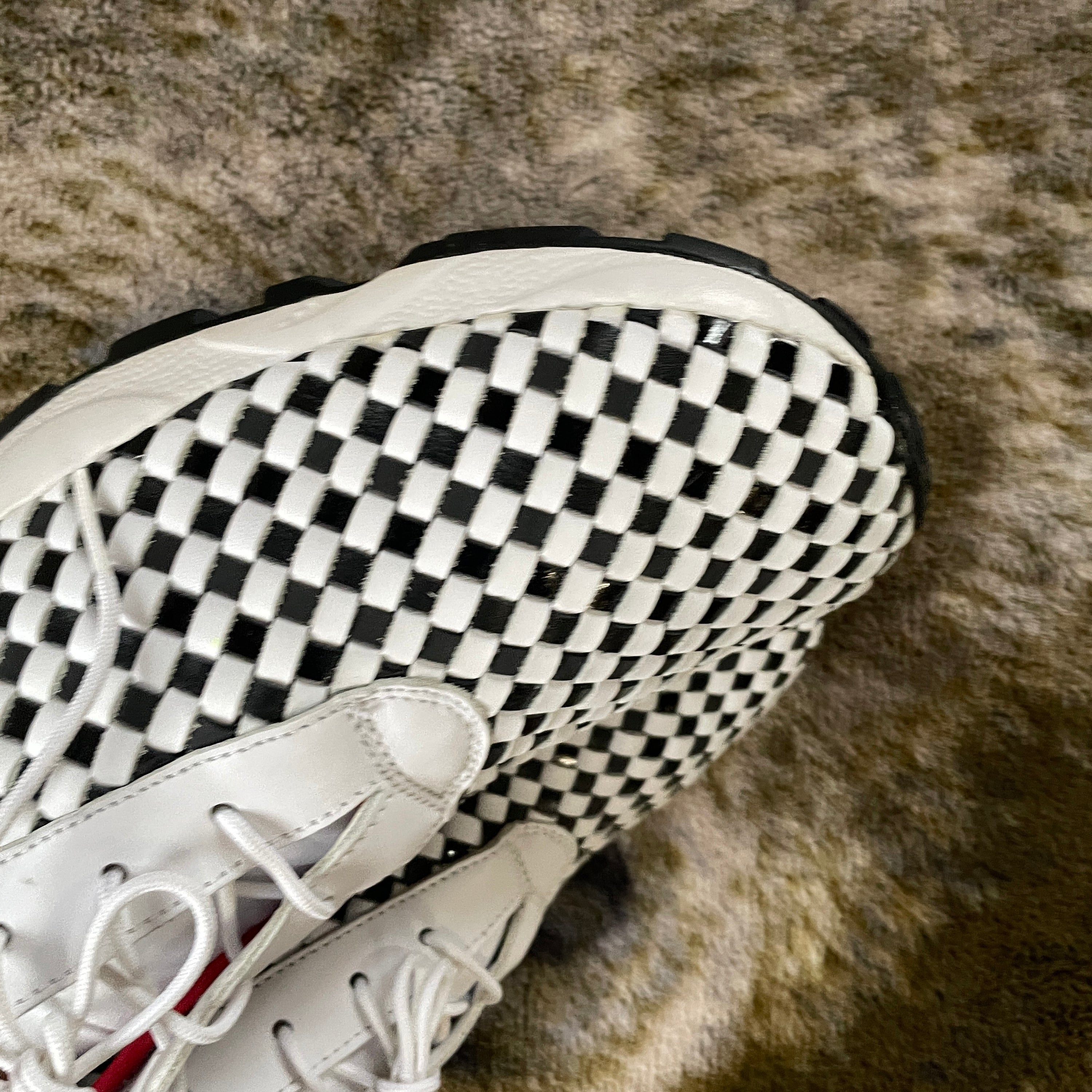 US 12 - NIKE AIR FOOTSCAPE WOVEN "WHITE BLACK" [2007]