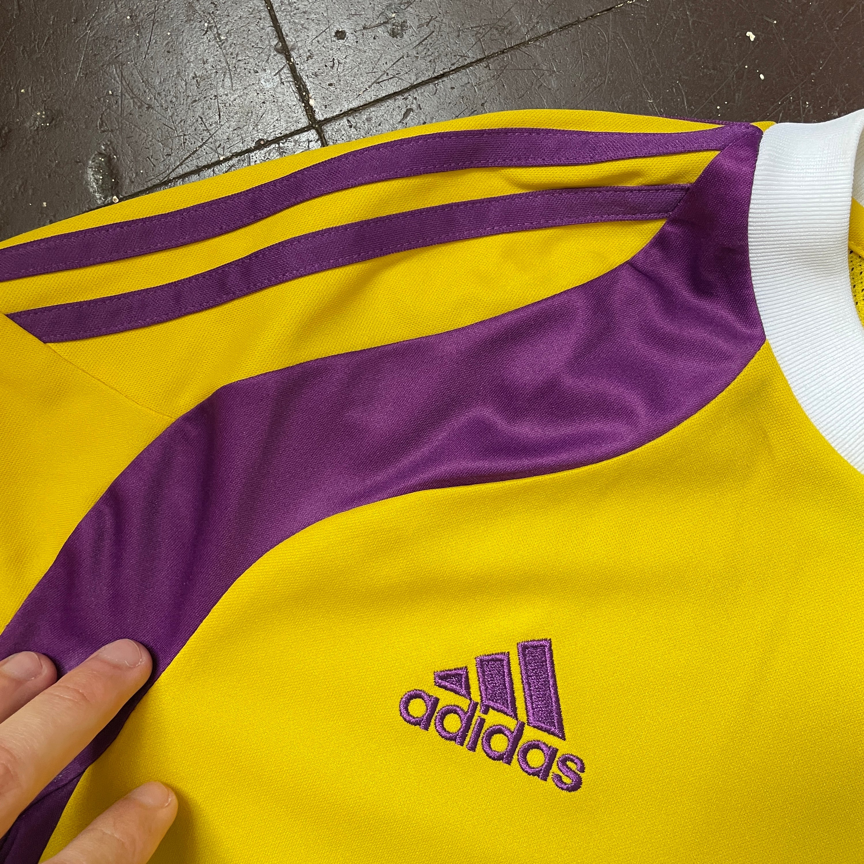 US S - ADIDAS MEXICO SOCCER JERSEY WORLD CUP GK "OCHOA YELLOW" [2014]