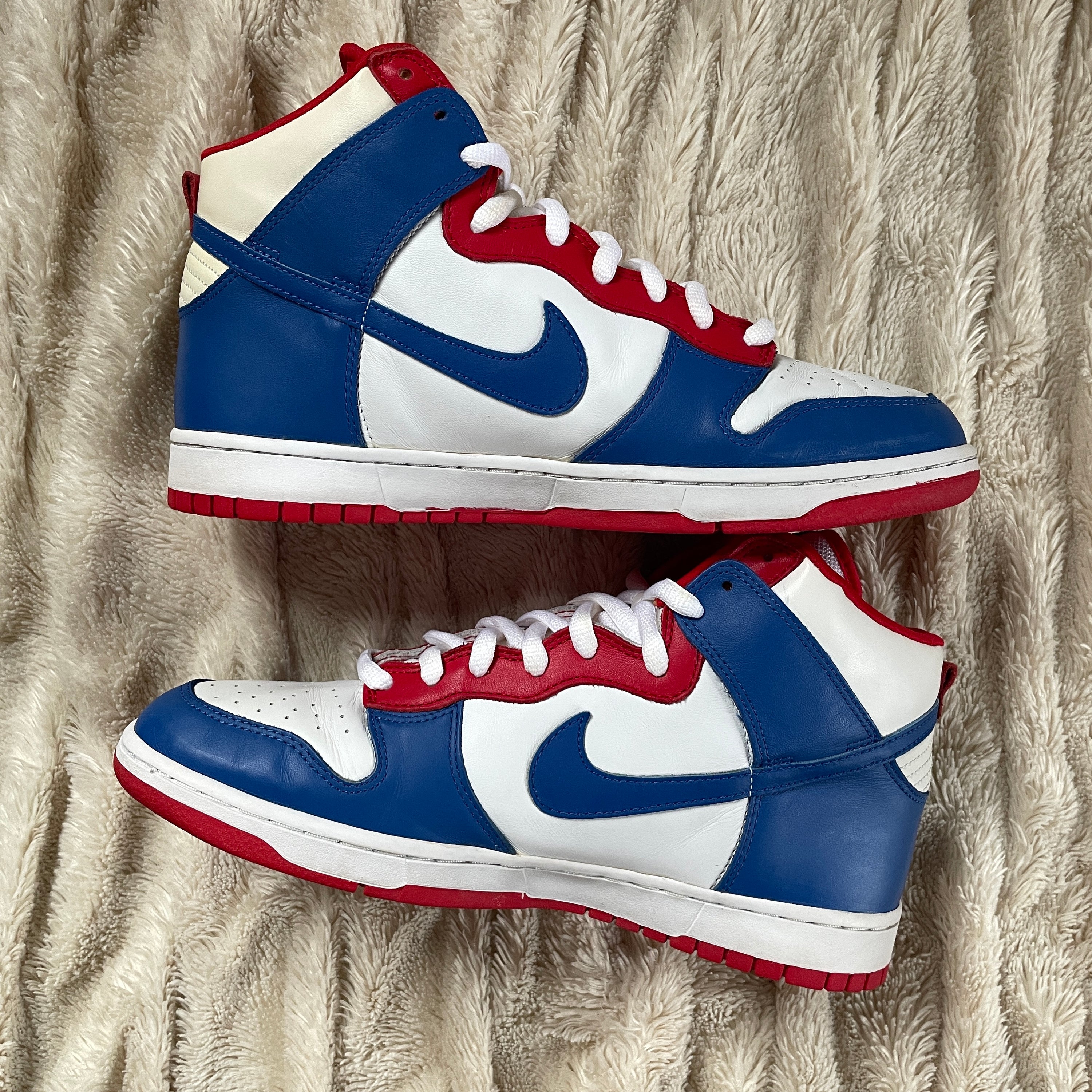 US 12 - NIKE DUNK HIGH EURO "BLUE SPORT RED" [2003]