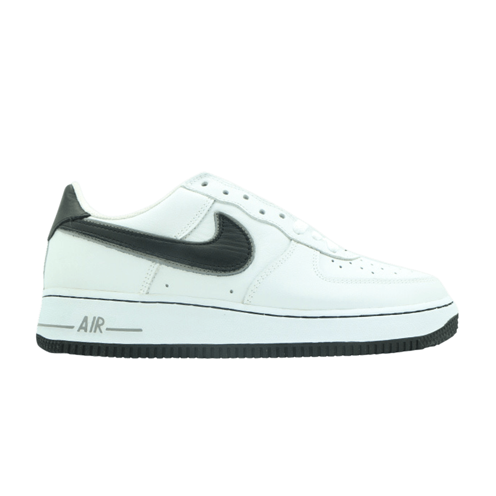 US 10.5 - NIKE AIR FORCE 1 LOW "WHITE BLACK DOUBLE SWOOSH" [2003]