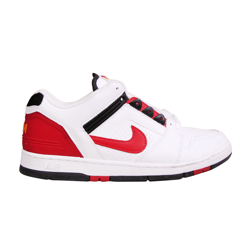 US 12 - NIKE AIR FORCE 2 LOW "WHITE RED BLACK" [2003]