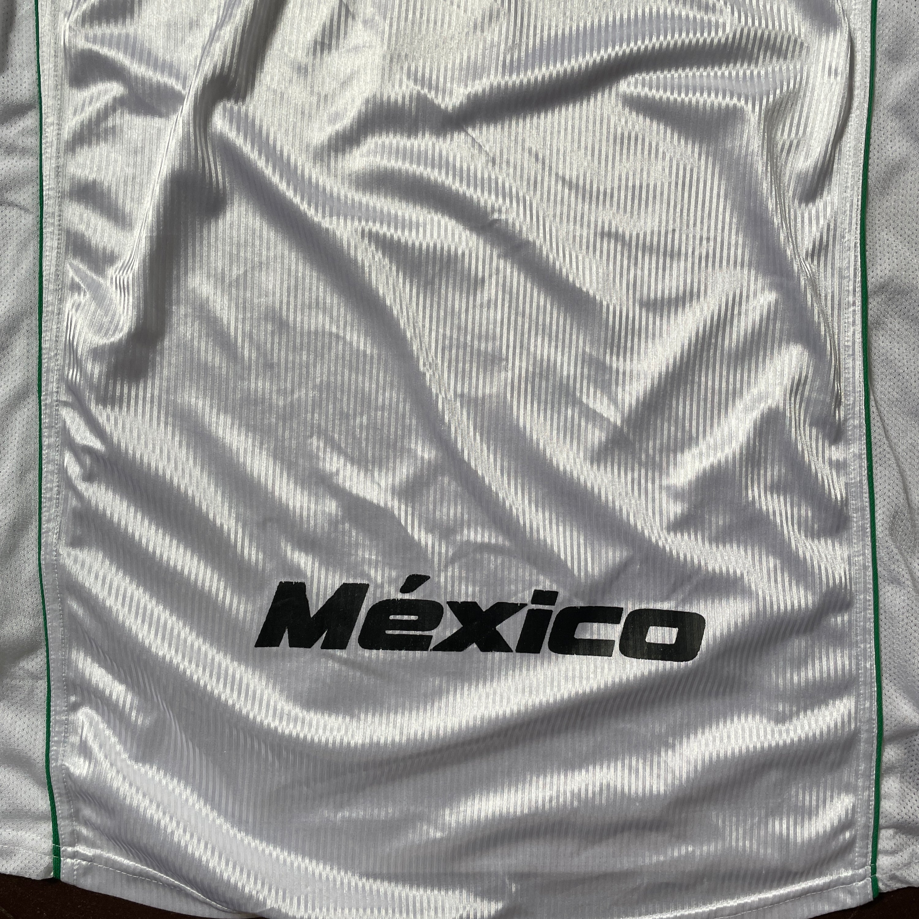 US M - ATLETICA MEXICO SOCCER JERSEY "WHITE RED" [2000]