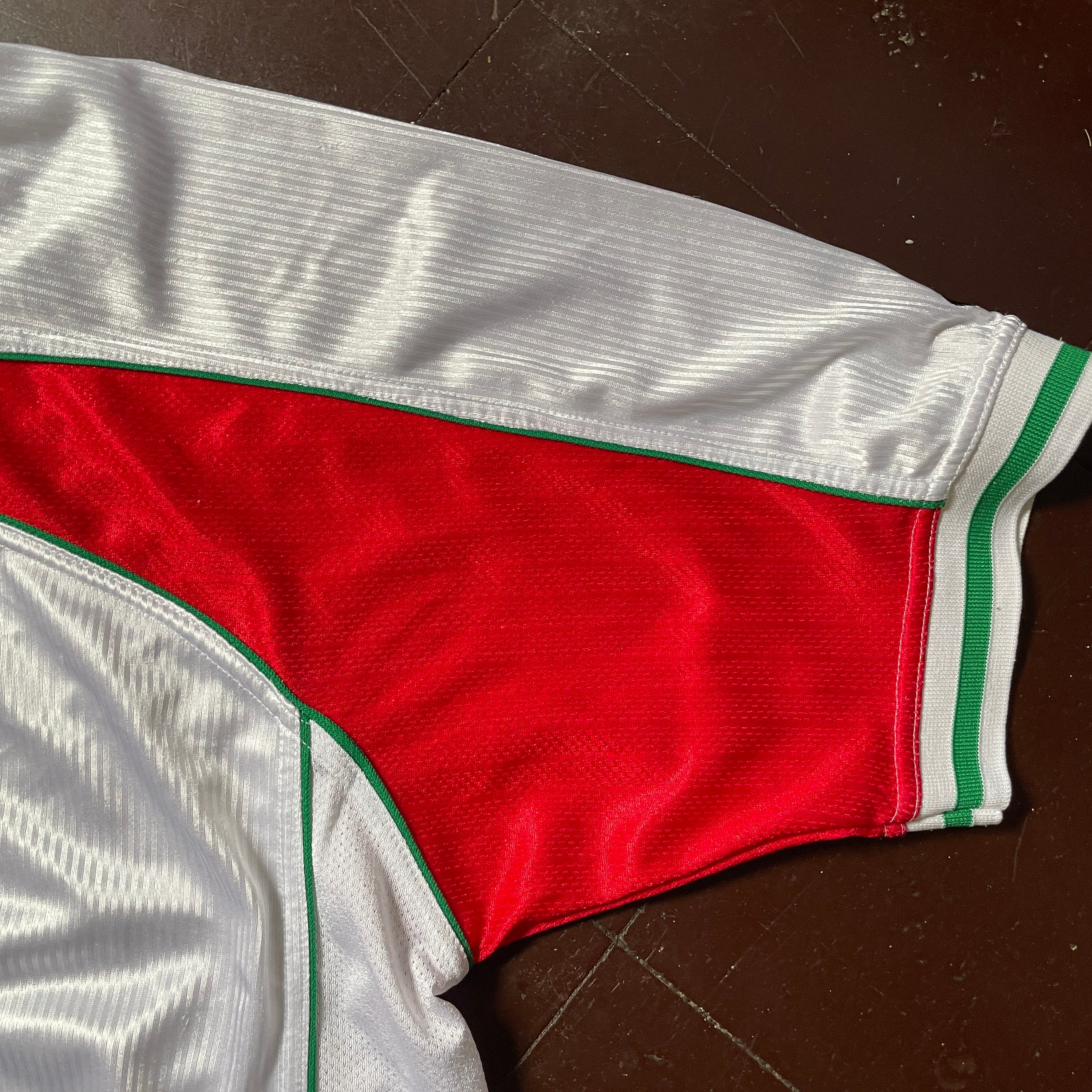 US M - ATLETICA MEXICO SOCCER JERSEY "WHITE RED" [2000]