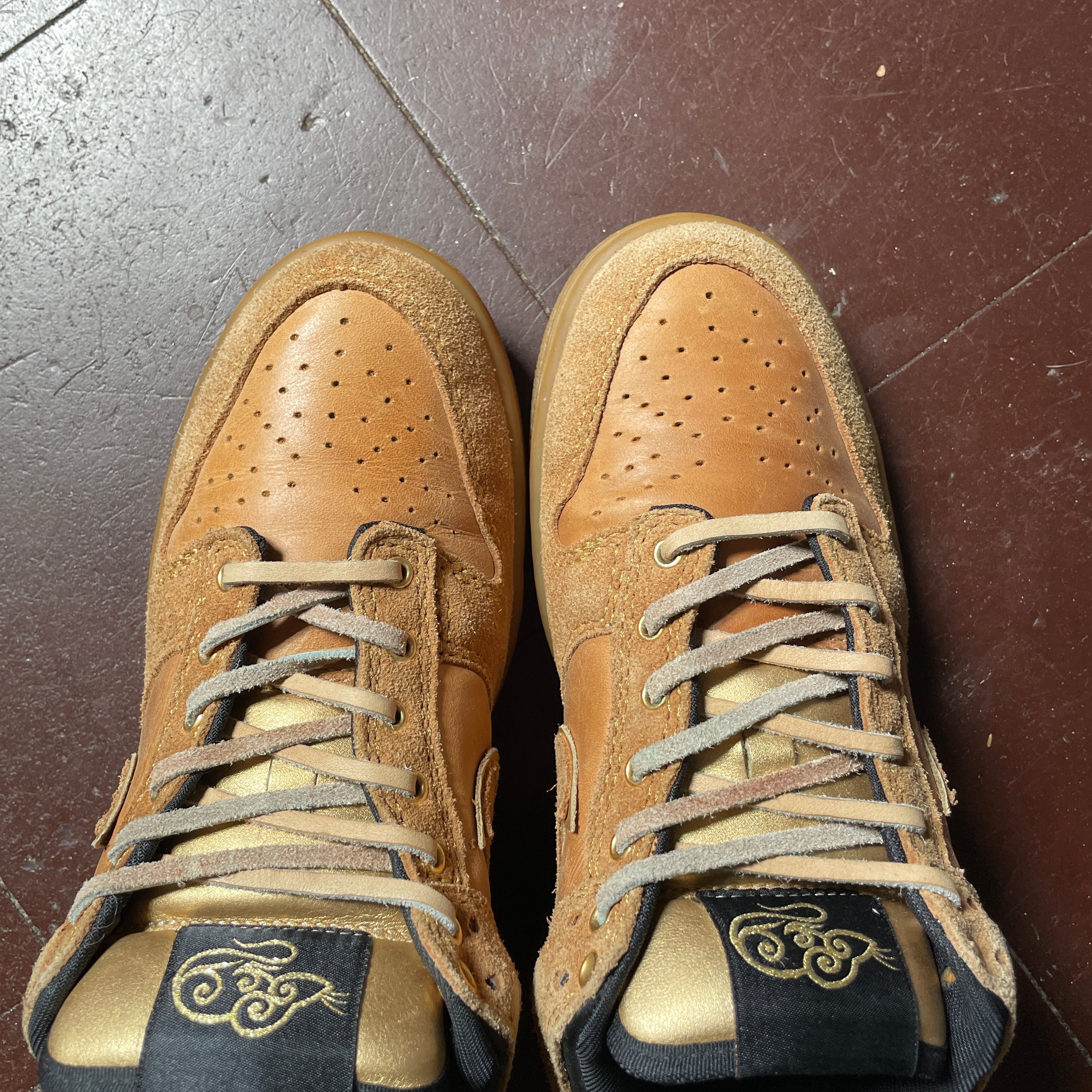 US 8.5 - NIKE DUNK LOW EMB MADE IN BRAZIL "JUN MATSUI" [2008]