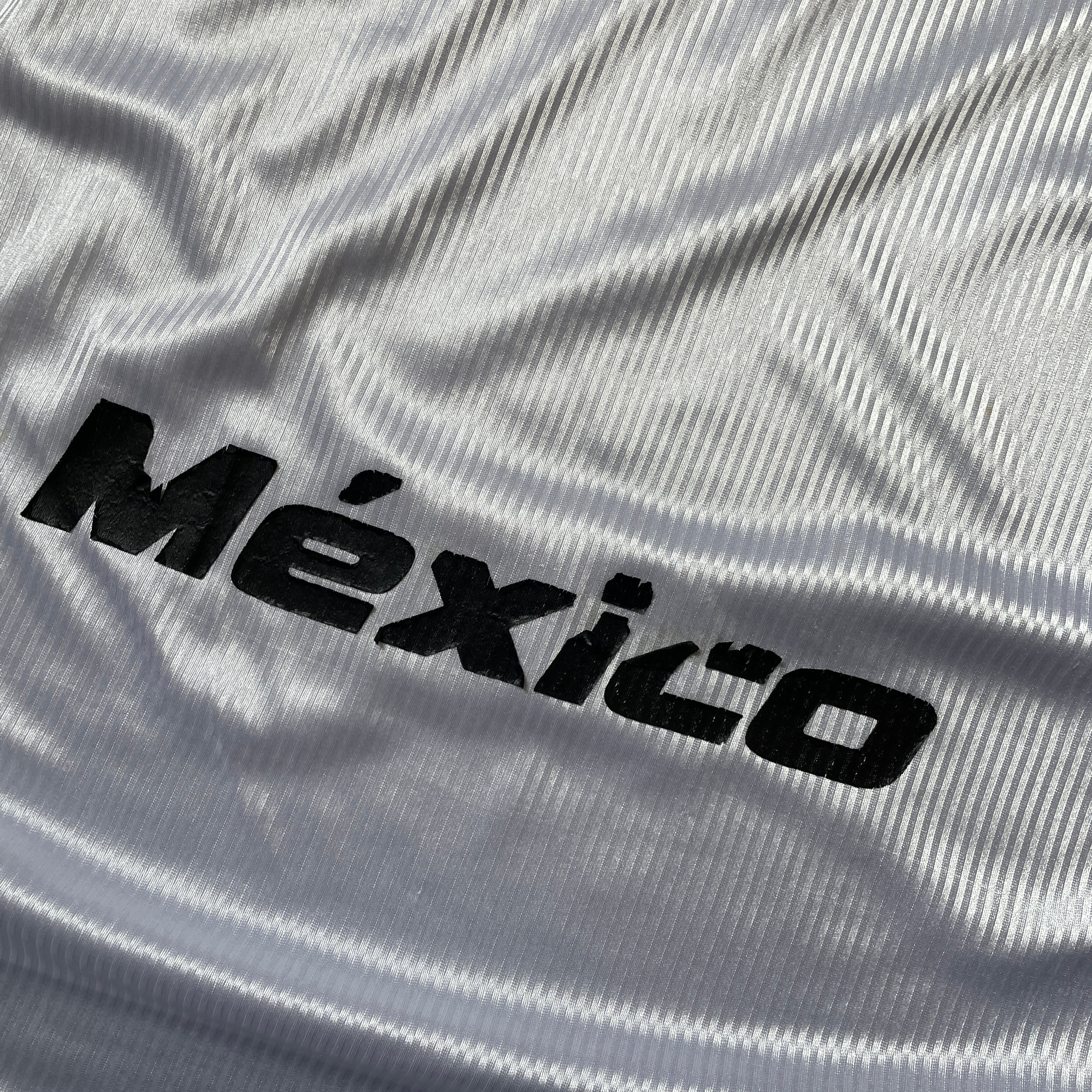 US S - ATLETICA MEXICO SOCCER JERSEY "WHITE BLACK" [2000]