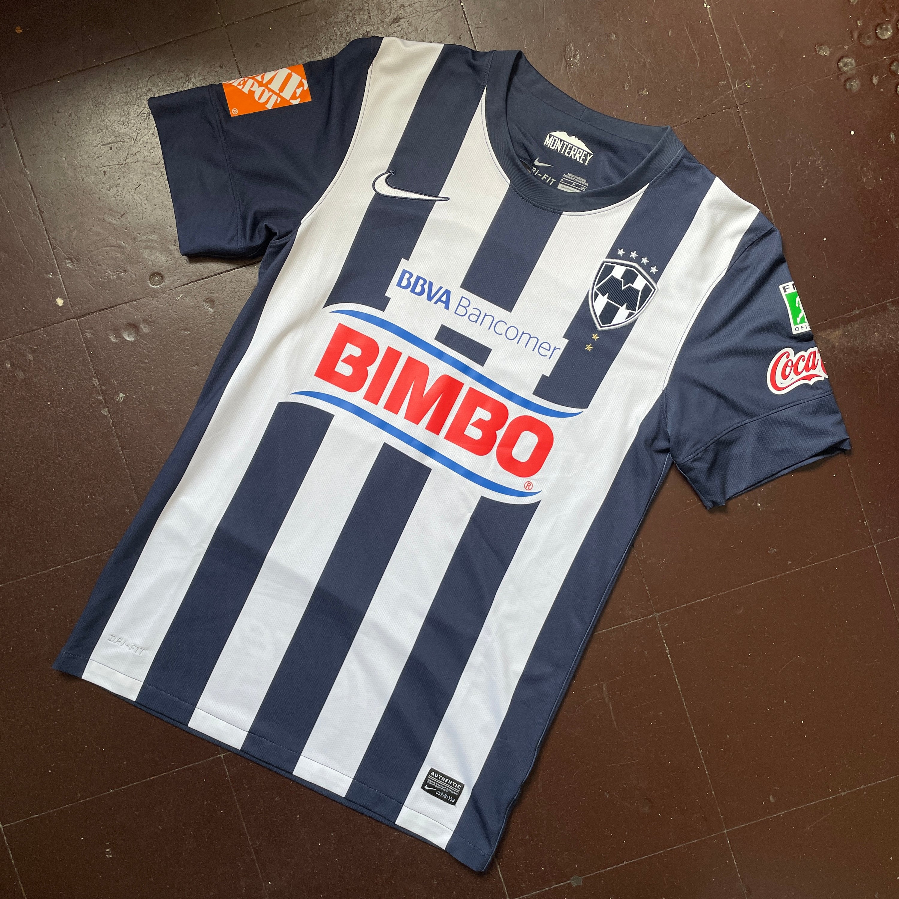 US S - NIKE RAYADOS DE MONTERREY SOCCER JERSEY "HIRAM MIER" [2013]